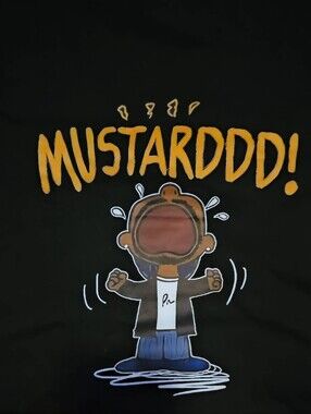 Black - T 'MUSTARDDD!' Graphic Tee